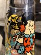 画像4: 80s Vintage Pizza Hut THE FLINT STONE KIDS Glass (R355) (4)