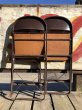 画像16: Vintage USA Metal Folding Chair Packer7 (B384) (16)