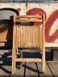 画像1: Vintage USA  Wood Folding Chair (B383) (1)