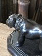 画像8: Vintage Metal Bulldog Bookend Statue (R386) (8)