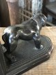 画像9: Vintage Metal Bulldog Bookend Statue (R386) (9)