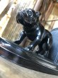 画像6: Vintage Metal Bulldog Bookend Statue (R386) (6)