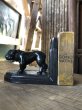 画像5: Vintage Metal Bulldog Bookend Statue (R386) (5)