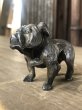 画像8: Vintage Bulldog Metal Paper Weight Statue (R387) (8)