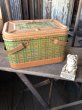 画像13: Vintage U.S.A. Metal Picnic Basket (R388) (13)