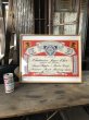 画像1: Vintage Budweiser Beer 1876-1976 100YEARS w/Frame (R393) (1)