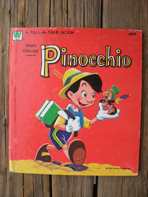 60s Vintage Book / Disney Pinocchio (NK-208) - 2000toys Antique Mall