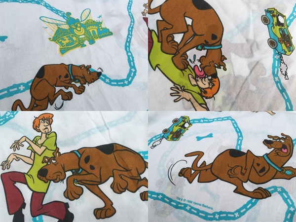 Vintage Flat Sheet / Scooby Doo (DJ501) - 2000toys Antique Mall
