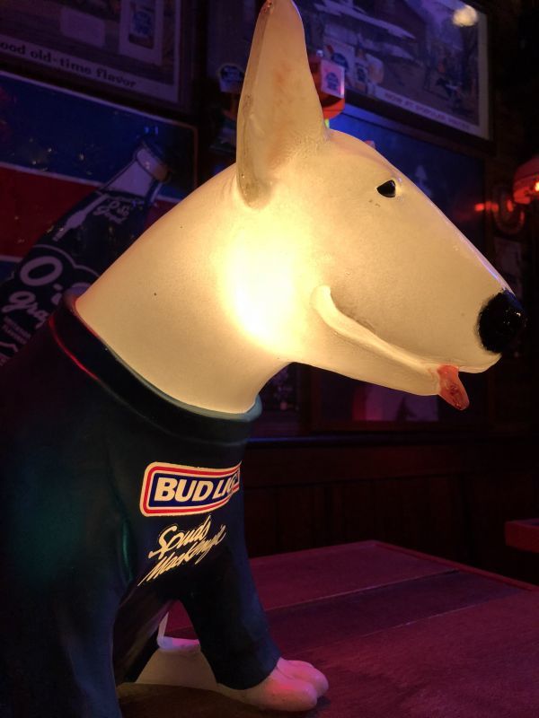 80s Vintage Spuds MacKenzie Bud Light Store Display Lamp (S030