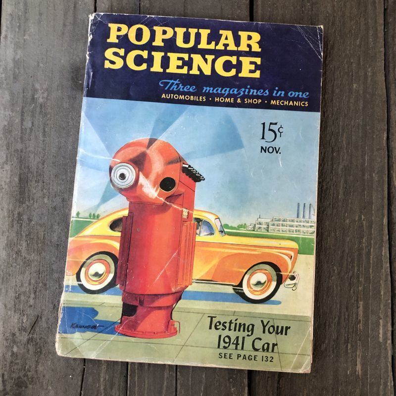 1940s Vintage Popular Science Magazine (PS364) - 2000toys Antique Mall