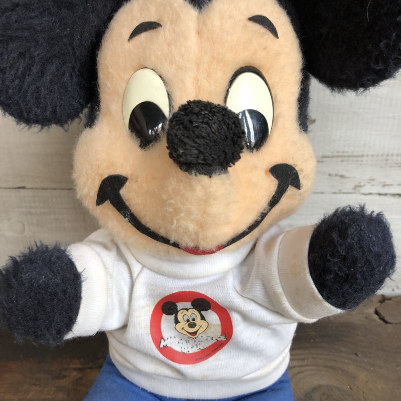 Vintage Disney Mickey Mouse Club Plush Doll 28cm (T175) - 2000toys