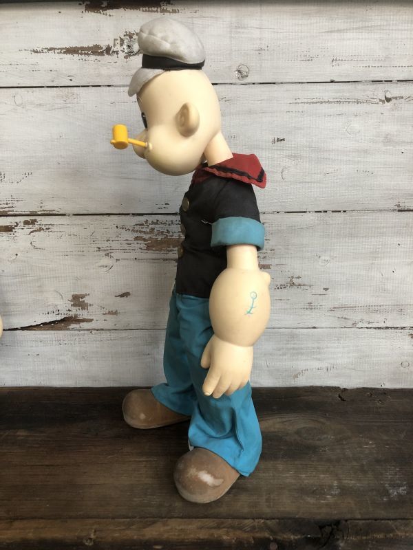 80s Vintage Popeye Doll 47cm by Presents (T444) - 2000toys Antique 