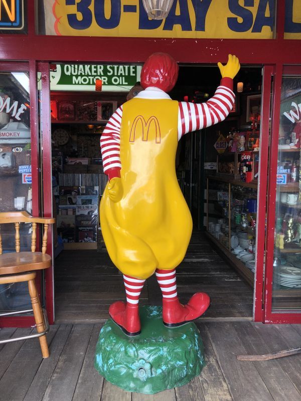 Vintage Ronald McDonald Store Display Life Size Statue - 2000toys