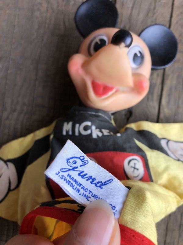 Vintage Gund Disney Hand Puppet Mickey Mouse (B204) - 2000toys