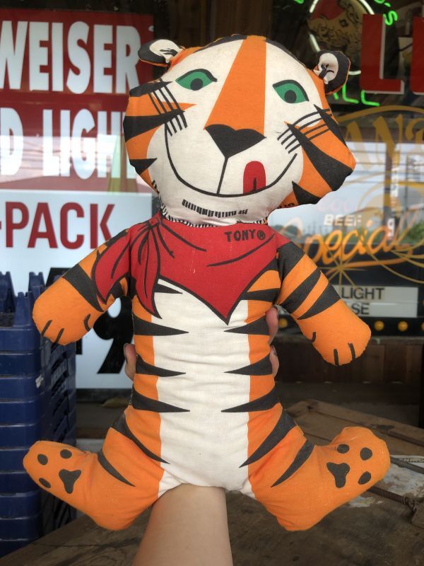 Vintage TONY the TIGER Pillow Doll (B216) - 2000toys Antique Mall