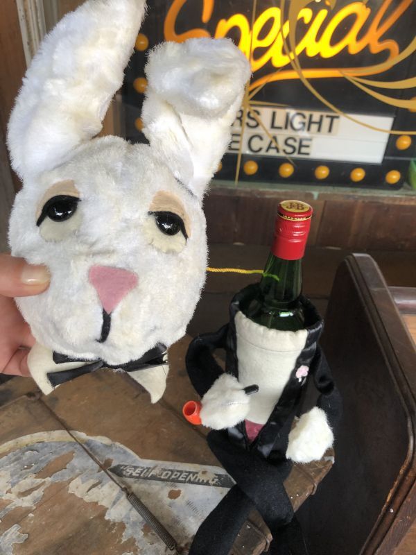 50s Vintage Playboy Bunny Bottle Cover (B429) - 2000toys Antique Mall