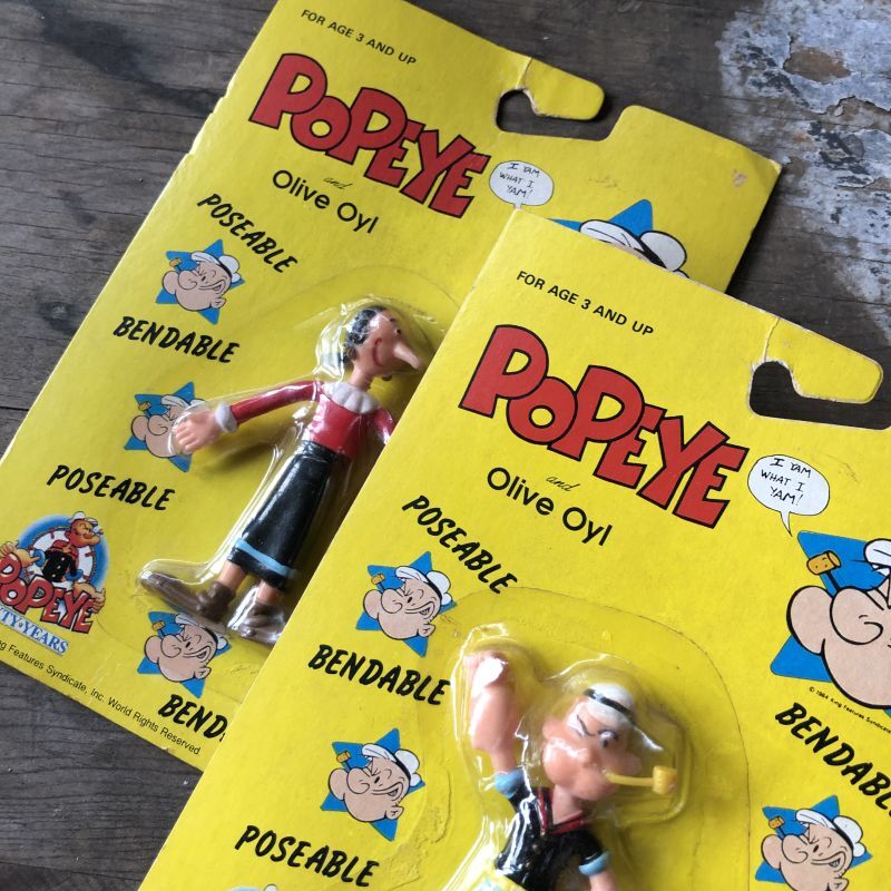 aaakira様専用 激レア ビンテージ ポパイ POPEYE 2点セット-