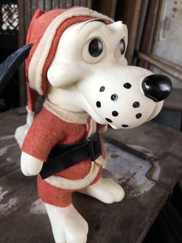 60s Vintage Roy Des of Fla Dog Coin Bank Santa Claus (B538)