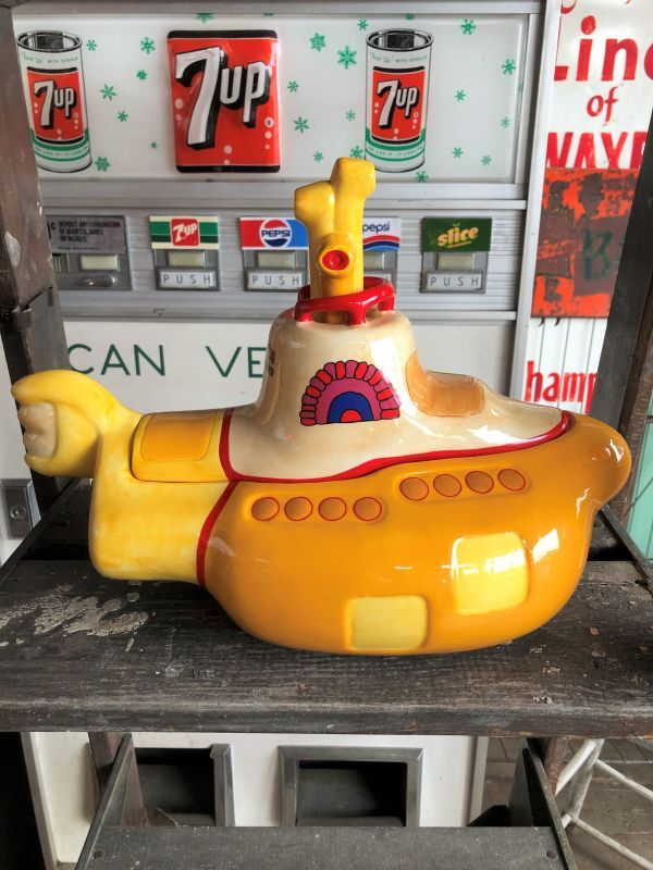 The Beatles 1999 YELLOW SUBMARINE Cookie Jar Limited Edition #436 ...
