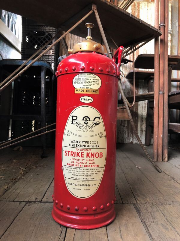 Vintage Read & Campbell Fire Extinguisher (B969) - 2000toys Antique Mall